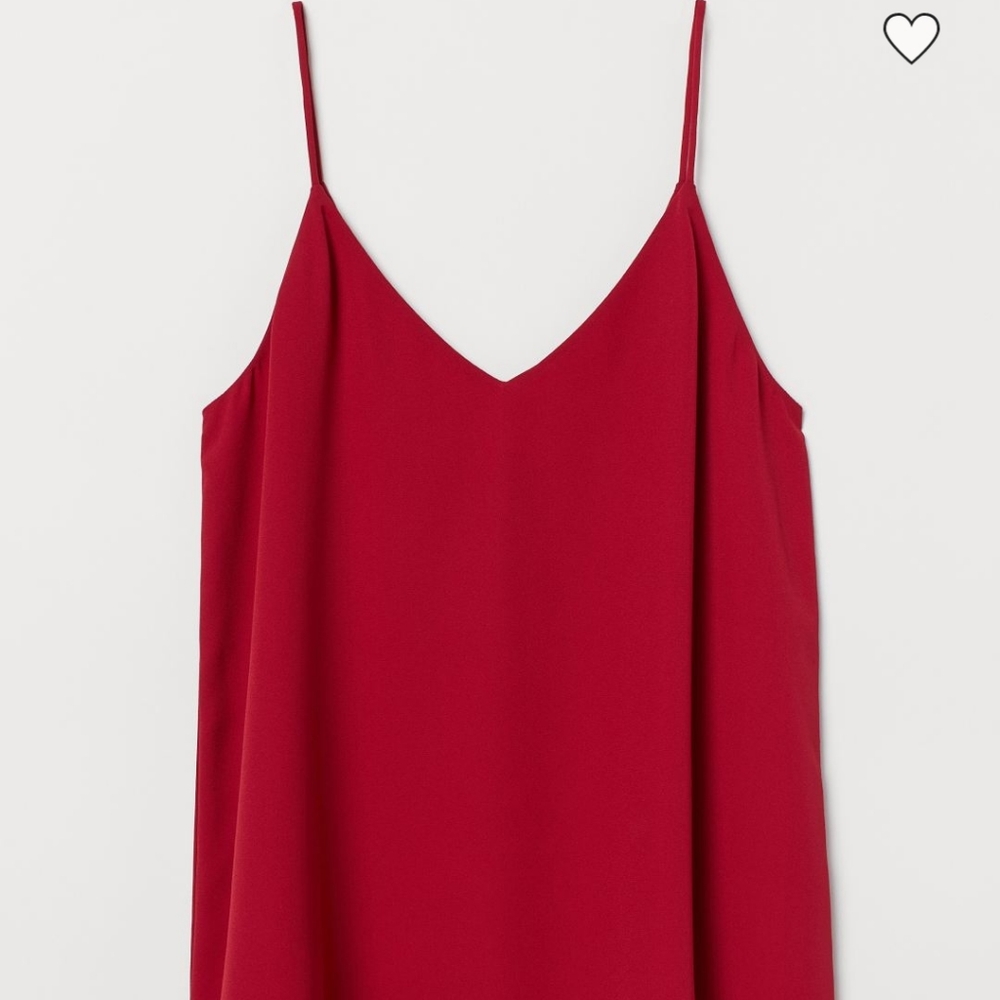Red Camisole Top